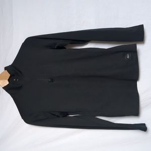 REI fleece black Microfleece quarter zip front top sweater small